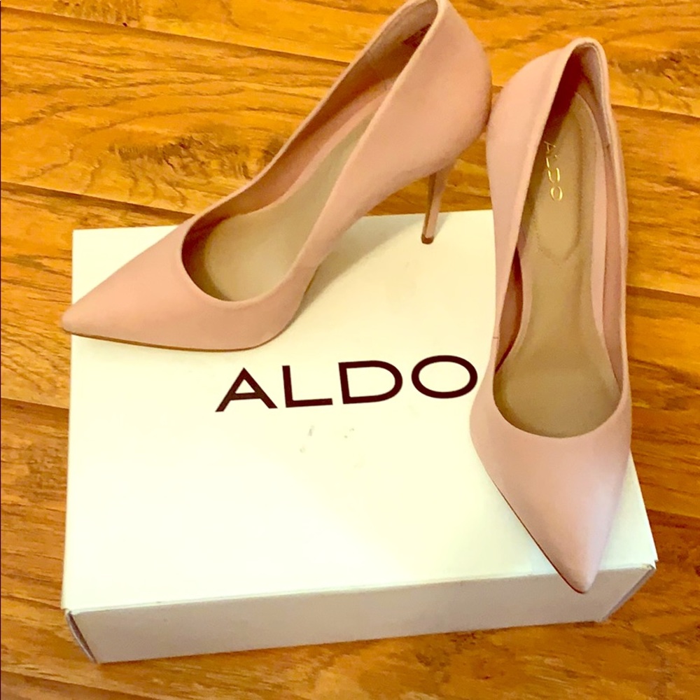 Blush Rose Aldo Heels